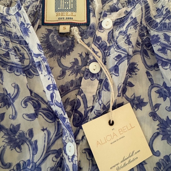 NWT Alicia Bell lightweight blouse - Picture 4 of 7